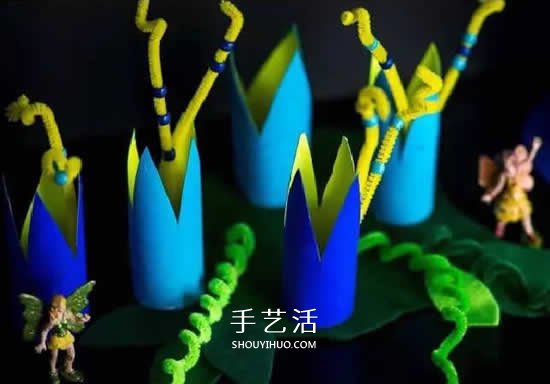 幼兒卷紙筒手工制作 神奇大樹和城堡任你選 -  rpnrmr.com