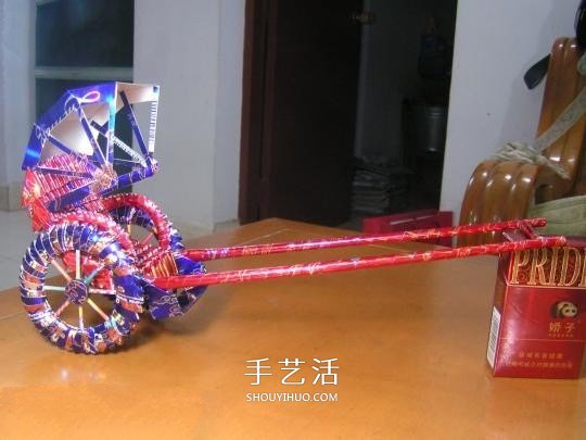 煙盒手工制作黃包車 你想要雙輪還是三輪的？ -  rpnrmr.com