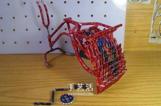 煙盒手工制作黃包車 你想要雙輪還是三輪的？ -  rpnrmr.com