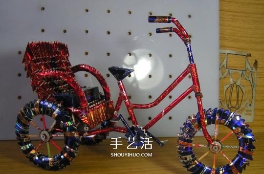 煙盒手工制作黃包車 你想要雙輪還是三輪的？ -  rpnrmr.com