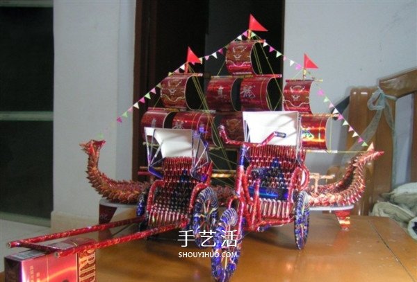 煙盒手工制作黃包車 你想要雙輪還是三輪的？ -  rpnrmr.com
