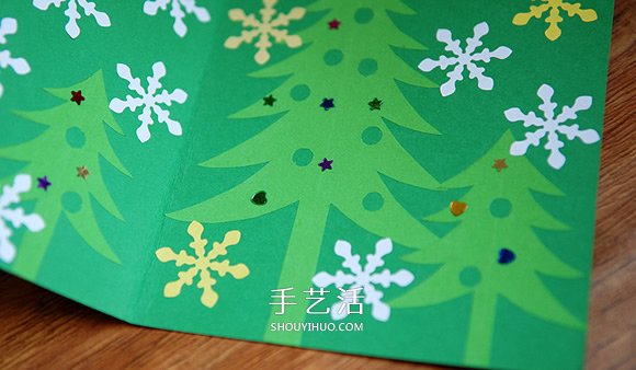 DIY圣誕卡片制作教程 感受彩色流淌的小小美好 -  rpnrmr.com