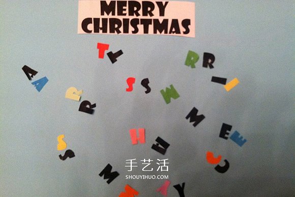 DIY圣誕卡片制作教程 感受彩色流淌的小小美好 -  rpnrmr.com