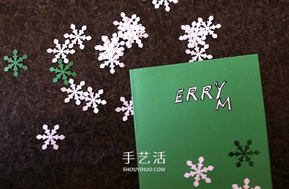 DIY圣誕卡片制作教程 感受彩色流淌的小小美好 -  rpnrmr.com
