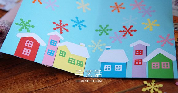 DIY圣誕卡片制作教程 感受彩色流淌的小小美好 -  rpnrmr.com