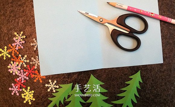 DIY圣誕卡片制作教程 感受彩色流淌的小小美好 -  rpnrmr.com