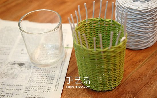漂亮的紙?zhí)偈止ぶ谱?包括花瓶、筆筒和收納籃 -  rpnrmr.com