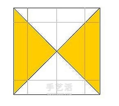 手工折方形盒子的方法 正方形紙盒折紙圖解 -  rpnrmr.com