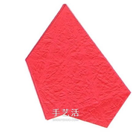 五瓣玫瑰花的折法圖解 手工折紙五瓣玫瑰步驟 -  rpnrmr.com
