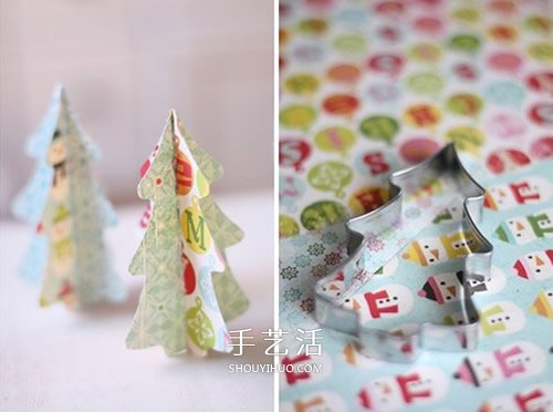 10個漂亮的手工圣誕樹圖片 都用紙制作而成 -  rpnrmr.com