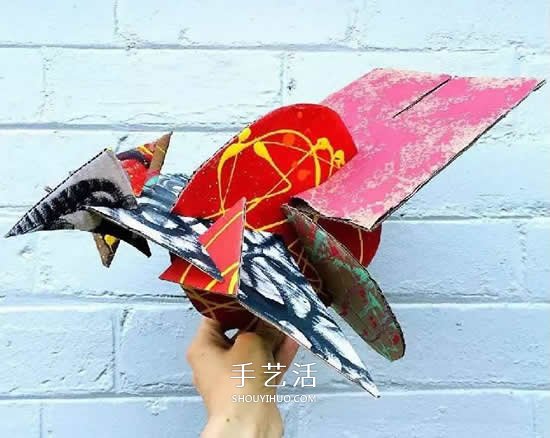 硬紙板的手工小制作 做一個(gè)神秘的小飛獸~ -  rpnrmr.com