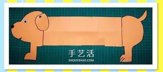 幼兒園手工制作彈簧狗 彩紙做玩具狗狗的方法 -  rpnrmr.com