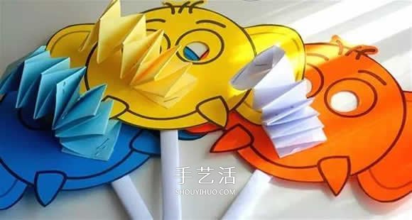 自制大象面具的方法 卡通動物面具手工制作 -  rpnrmr.com