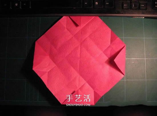 GG玫瑰花的折法圖解 漂亮又詳細玫瑰花折紙 -  rpnrmr.com