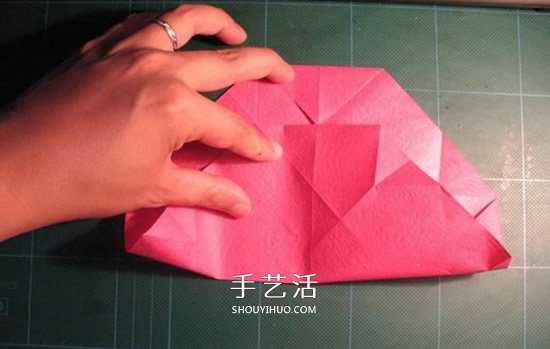 GG玫瑰花的折法圖解 漂亮又詳細玫瑰花折紙 -  rpnrmr.com
