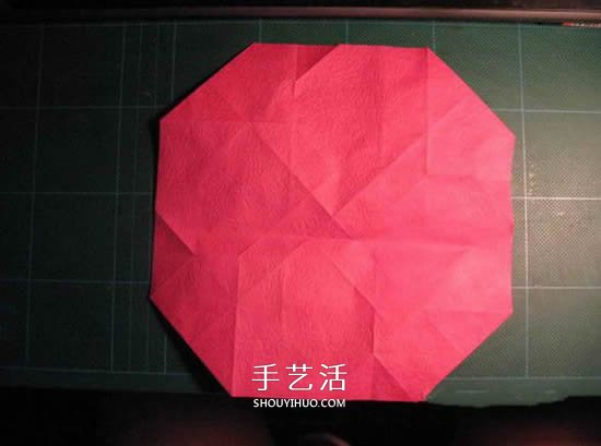 GG玫瑰花的折法圖解 漂亮又詳細玫瑰花折紙 -  rpnrmr.com