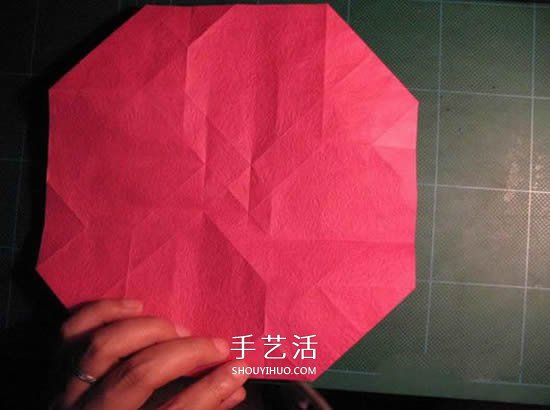 GG玫瑰花的折法圖解 漂亮又詳細玫瑰花折紙 -  rpnrmr.com