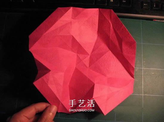 GG玫瑰花的折法圖解 漂亮又詳細玫瑰花折紙 -  rpnrmr.com