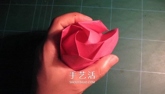 GG玫瑰花的折法圖解 漂亮又詳細玫瑰花折紙 -  rpnrmr.com