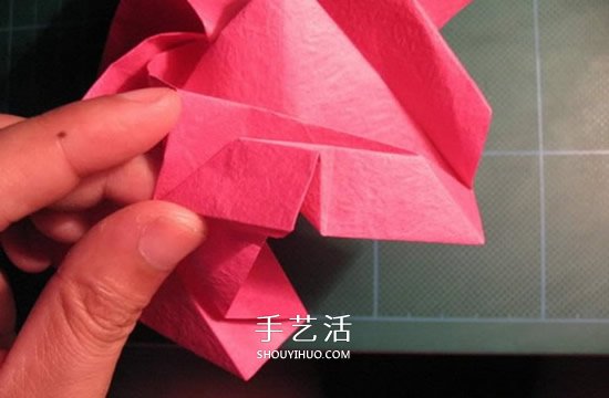 GG玫瑰花的折法圖解 漂亮又詳細玫瑰花折紙 -  rpnrmr.com
