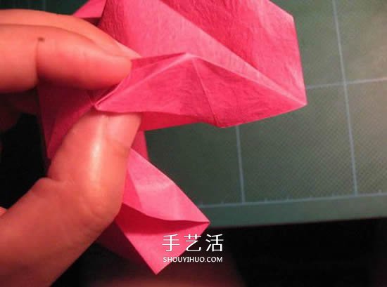GG玫瑰花的折法圖解 漂亮又詳細玫瑰花折紙 -  rpnrmr.com