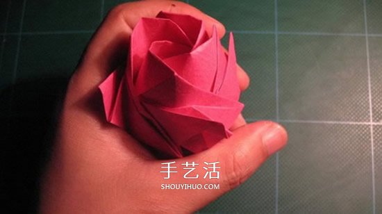 GG玫瑰花的折法圖解 漂亮又詳細玫瑰花折紙 -  rpnrmr.com