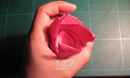 GG玫瑰花的折法圖解 漂亮又詳細玫瑰花折紙 -  rpnrmr.com