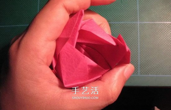 GG玫瑰花的折法圖解 漂亮又詳細玫瑰花折紙 -  rpnrmr.com