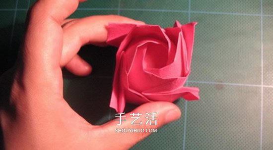 GG玫瑰花的折法圖解 漂亮又詳細玫瑰花折紙 -  rpnrmr.com