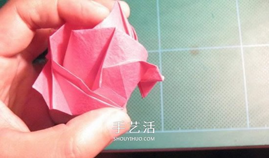 GG玫瑰花的折法圖解 漂亮又詳細玫瑰花折紙 -  rpnrmr.com