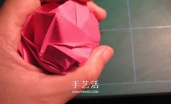 GG玫瑰花的折法圖解 漂亮又詳細玫瑰花折紙 -  rpnrmr.com