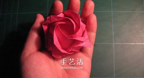 GG玫瑰花的折法圖解 漂亮又詳細玫瑰花折紙 -  rpnrmr.com
