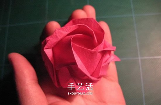 GG玫瑰花的折法圖解 漂亮又詳細玫瑰花折紙 -  rpnrmr.com