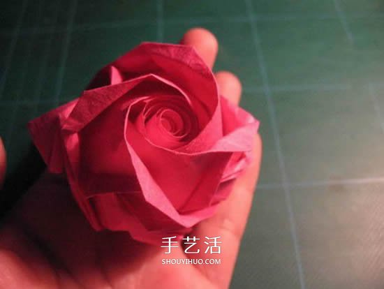 GG玫瑰花的折法圖解 漂亮又詳細玫瑰花折紙 -  rpnrmr.com