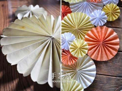 餐桌裝飾紙花的做法 簡(jiǎn)單易學(xué)裝飾花手工制作 -  rpnrmr.com