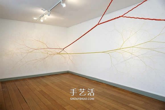 藝術(shù)家用繩子的創(chuàng)作 探討捉摸不清的人際關(guān)系 -  rpnrmr.com