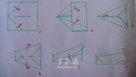 最簡(jiǎn)單紙飛機(jī)怎么折 幼兒手工小飛機(jī)的折法 -  rpnrmr.com