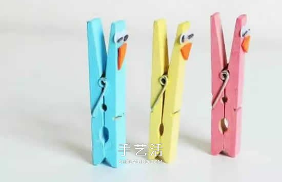 木夾子手工制作小鳥 幼兒園小鳥的制作教程 -  rpnrmr.com