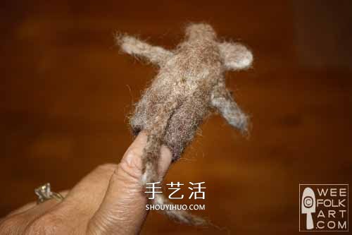又丑又可愛！簡單羊毛氈小老鼠手工制作圖解 -  rpnrmr.com