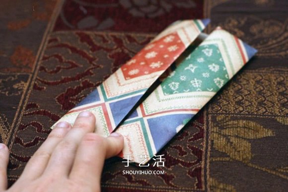可愛(ài)又漂亮方形禮品盒的折紙方法圖解 -  rpnrmr.com