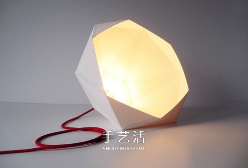 卡紙制作幾何燈罩圖片 既文藝又未來感十足 -  rpnrmr.com