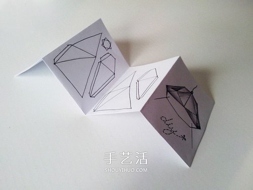 卡紙制作幾何燈罩圖片 既文藝又未來感十足 -  rpnrmr.com