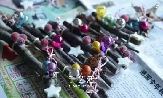 樹枝做圣誕樹掛飾方法 DIY簡單圣誕樹裝飾圖解 -  rpnrmr.com