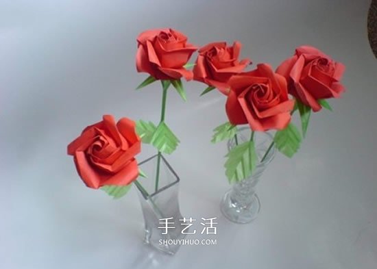 詳細PT玫瑰的折法圖解 手工PT玫瑰折紙教程 -  rpnrmr.com