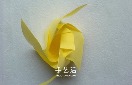 詳細PT玫瑰的折法圖解 手工PT玫瑰折紙教程 -  rpnrmr.com