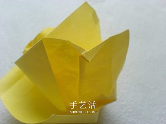 詳細PT玫瑰的折法圖解 手工PT玫瑰折紙教程 -  rpnrmr.com