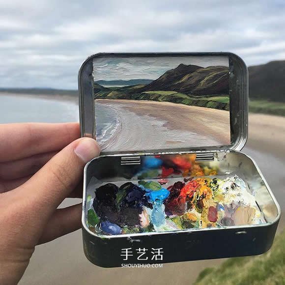 薄荷糖鐵盒里的油畫世界 把最美風(fēng)景打包帶走 -  rpnrmr.com