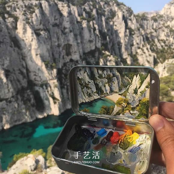 薄荷糖鐵盒里的油畫世界 把最美風(fēng)景打包帶走 -  rpnrmr.com