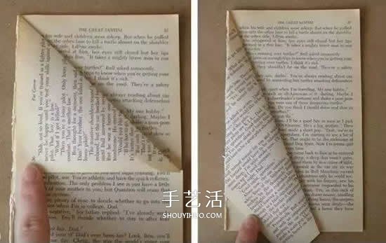 廢舊書做圣誕樹的方法 簡(jiǎn)單折疊一下就完成啦 -  rpnrmr.com