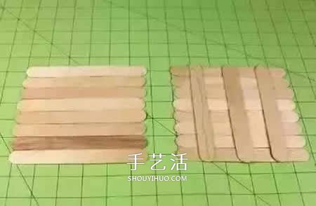 雪糕棍收納盒的制作 廢物利用做方形收納盒 -  rpnrmr.com